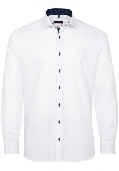 ETERNA MODERN FIT Langarm Hemd weiß 8100-00-X13K