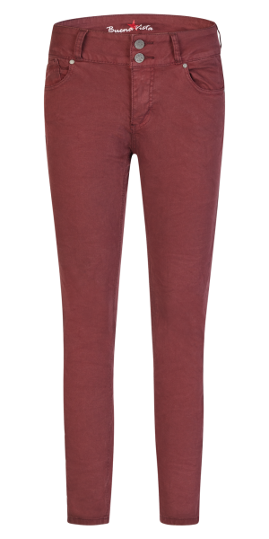 BUENA VISTA TUMMYLESS bordeaux 2508 B5664 4141.8996 - Stretch Twill