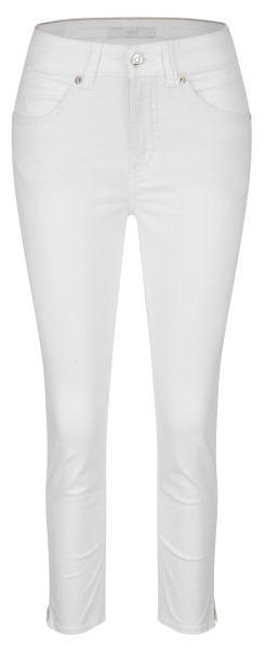 MAC ANGELA 7/8 SUMMER all white denim 5260-90-0391L D010