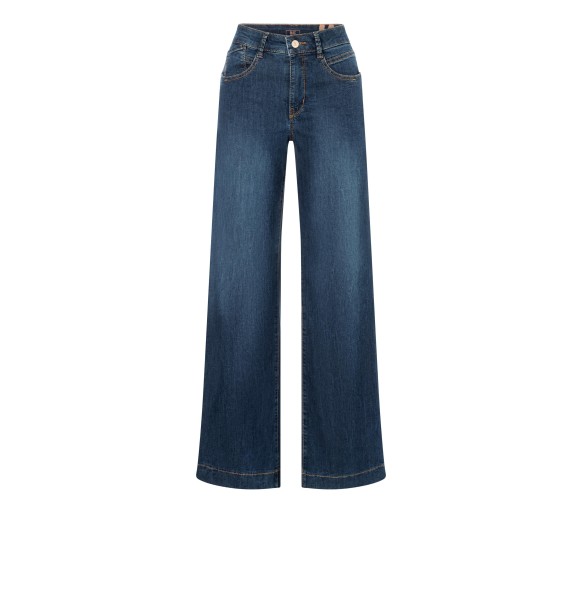 MAC RICH PALAZZO night blue used 5233-90-0391L D866 - LIGHTWEIGHT DENIM