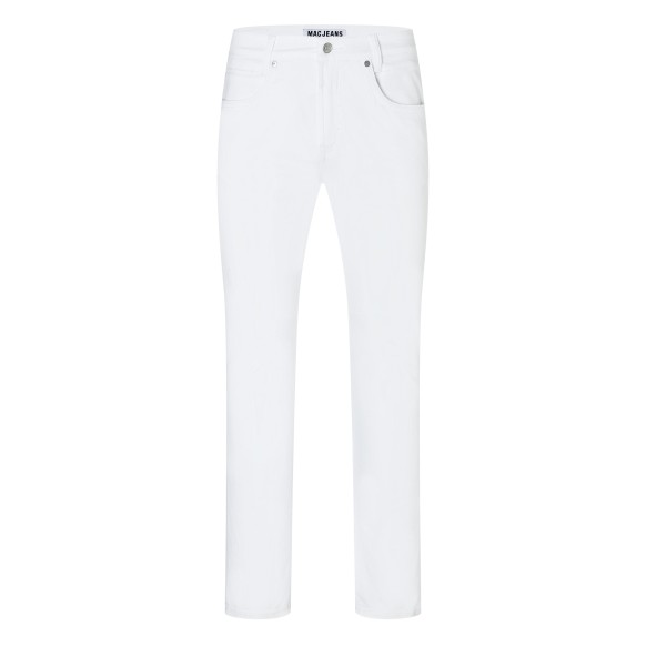 MAC ARNE PIPE white denim 0517-00-0951L H010 - LIGHTWEIGHT
