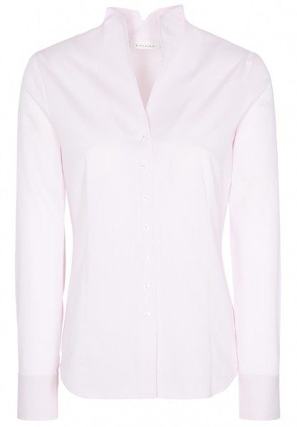 ETERNA MODERN CLASSIC Langarm Bluse zart rosa strukturiert 5050 D775.50