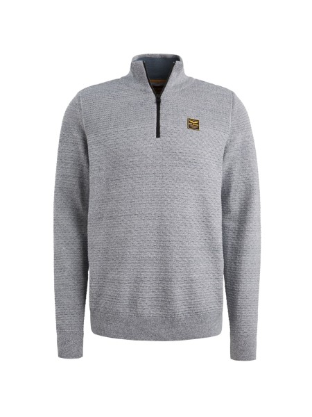 PME LEGEND Halb-Zip Strickpullover vintage indigo PKW2511301-5301