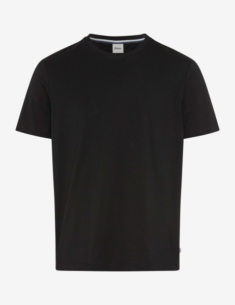 BRAX TED Kurzarm T-Shirt black 70816100 70-0008-02 - HI-FLEX