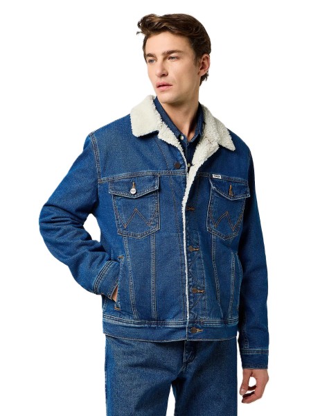 WRANGLER SHERPA CLASSIC Übergangsjacke mid stone 112371440