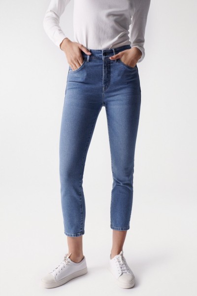 SALSA JEANS SECRET GLAMOUR PUSH IN mid blue use 21005755.853