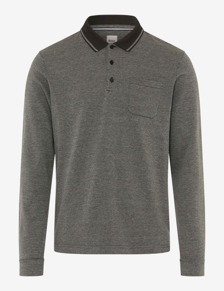 BRAX PHARELL Langarm Polo pine 70441500 70-0083-34