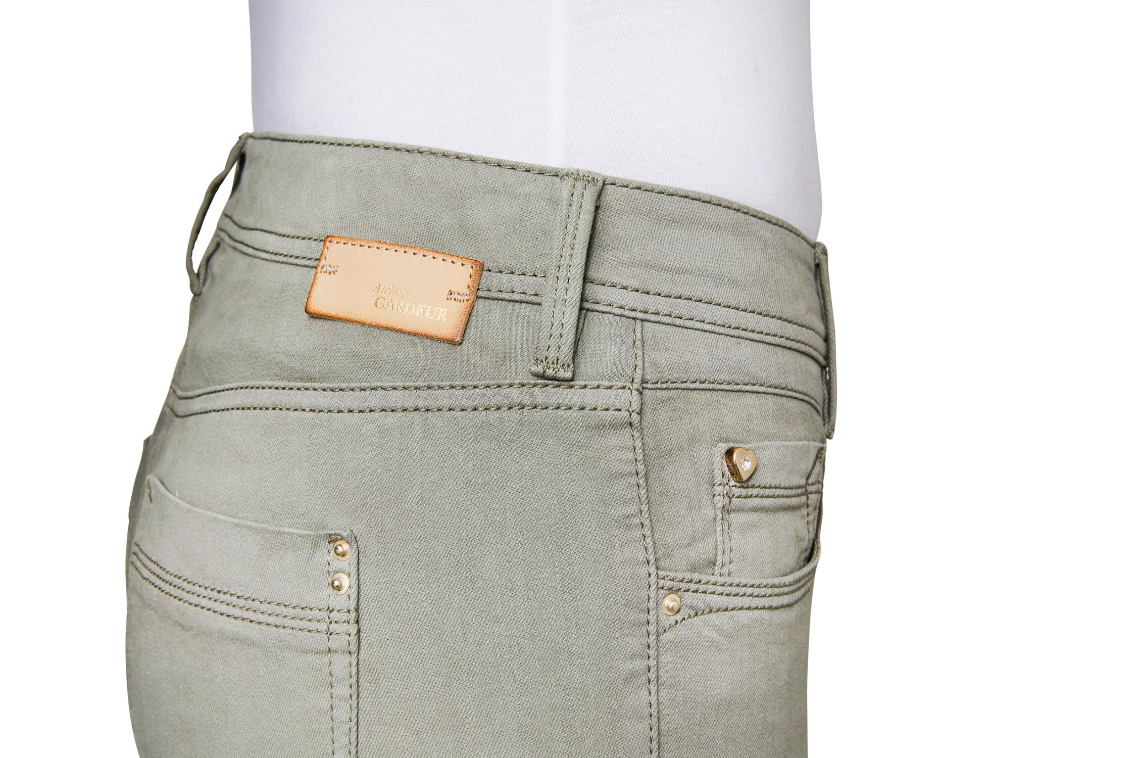 Atelier GARDEUR Zuri Wondershape Vaqueros, Medium Grey, 48K