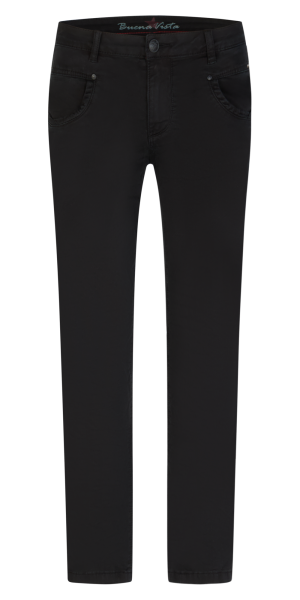 BUENA VISTA ANNA C STRAIGHT 7/8 black 888 B5889 4141.014 - Stretch Twill