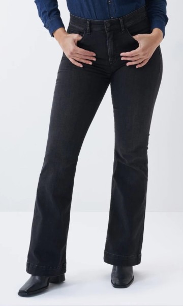 SALSA JEANS SECRET GLAMOUR PUSH IN black wash 126115.0000