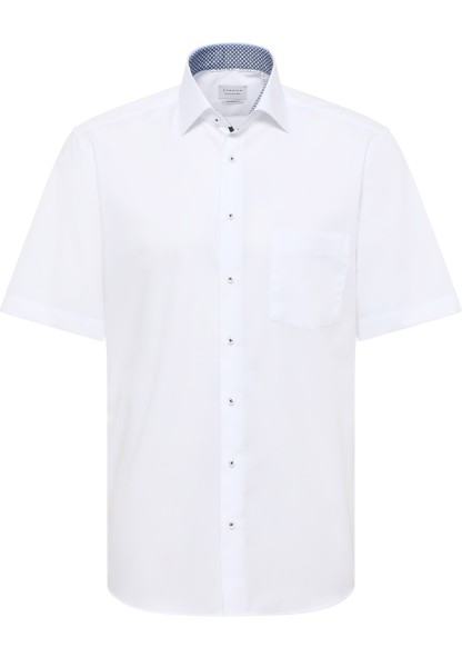 ETERNA MODERN FIT Kurzarm Hemd weiss popeline 1304-00-C15K