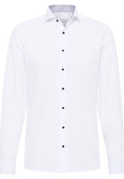 ETERNA SLIM FIT Langarm Hemd weiss popeline 1308-00-F142 - ORIGINAL SHIRT