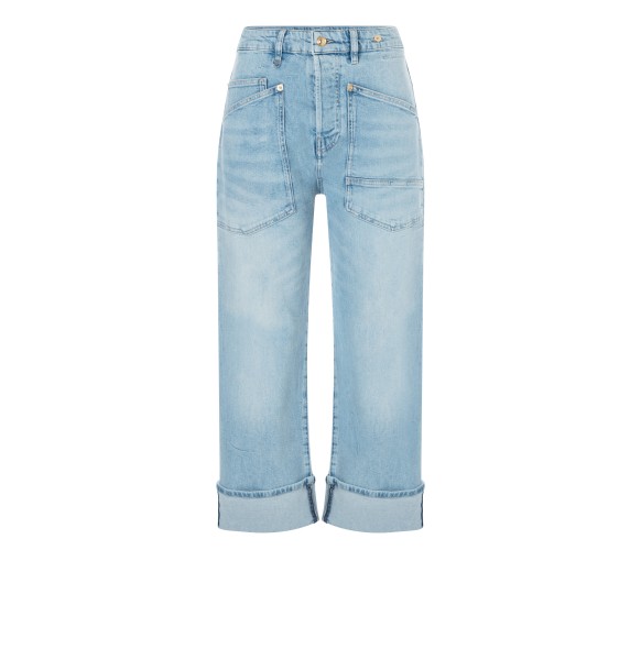 MAC BAGGY light blue net washed 2321-90-0361L D205