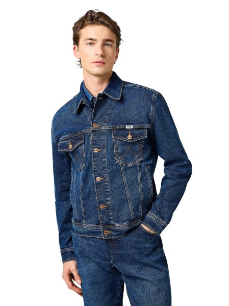 WRANGLER CLASSIC JACKET Jeansjacke meadow haze 112362651