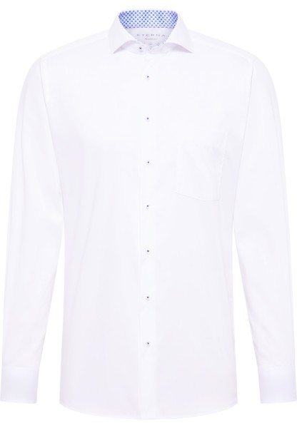 ETERNA MODERN FIT Performance Shirt Langarm Hemd weiss twill 4060-00-X14V