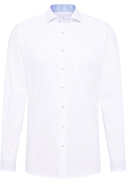 ETERNA MODERN FIT Performance Shirt Langarm Hemd weiss twill 4060-00-X14V