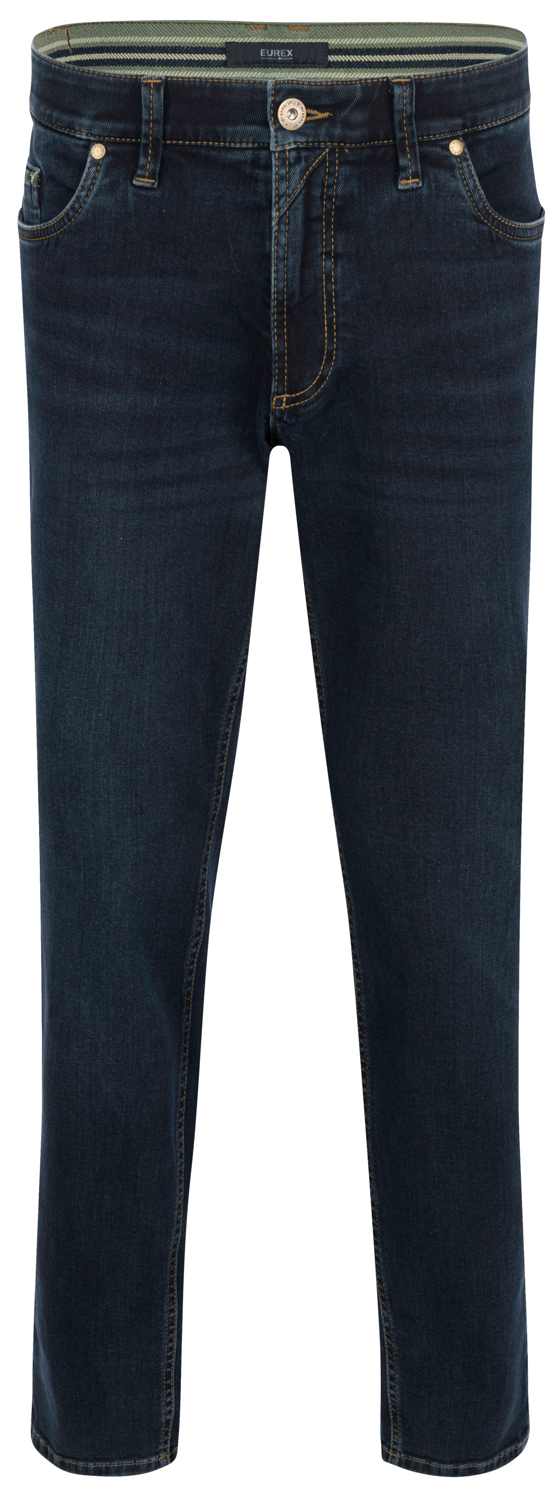 Jeans Para Hombre Eurex By Brax Jonas - Denim Coolmax, Mezcla De Algodón Reciclado, Cintura Elástica, Talla 42W X 34L