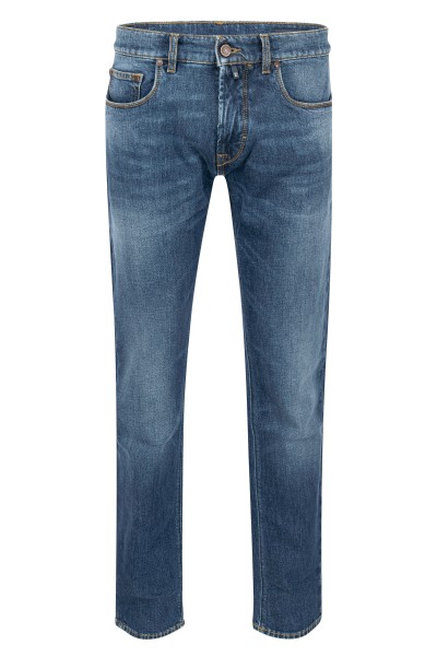 PIERRE CARDIN LYON blue used whisker 34506 7741.6825 - DENIM LEGACY