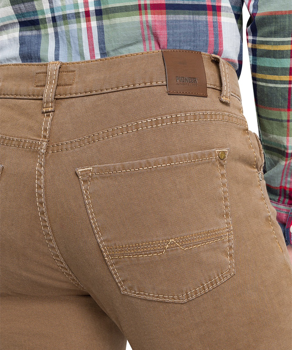 Jeans Pioneer Rando W 34 L 32 beige Megaflex elasticizzato
