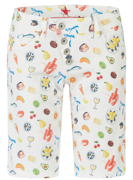 BUENA VISTA MALIBU SHORT dolce vita BV B5025 4219 P2.4844 - Summer Twill
