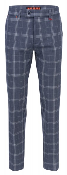 MAC LENNOX CARBONIUM BI-STRETCH capri blue check 6344-00-0704L 174K