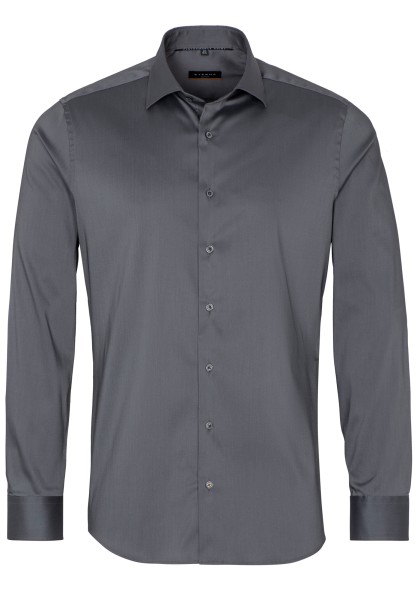 ETERNA SLIM FIT Performance Shirt Langarm Hemd silber 3377-35-F170