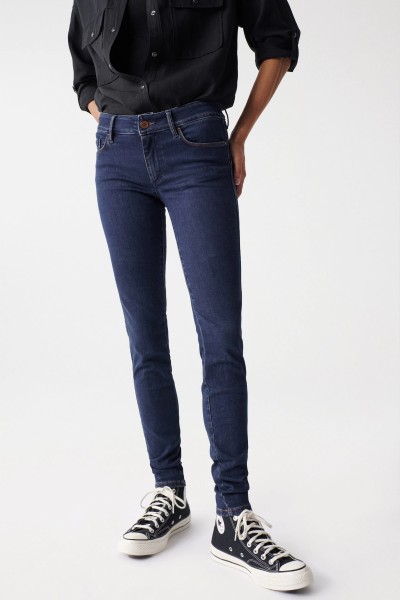 SALSA JEANS WONDER PUSH UP SKINNY dark blue 126890.8504 - Thermolite