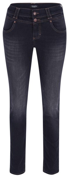 ANGELS JEANS STRETCH SKINNY BUTTON anthracite used 346 1203.1158