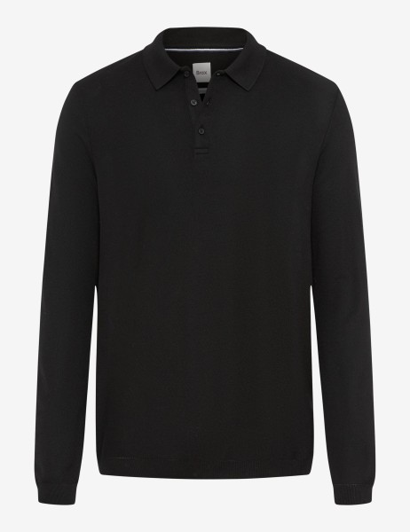 BRAX PAROS Langarm Shirt black 70434000 21-4307-02