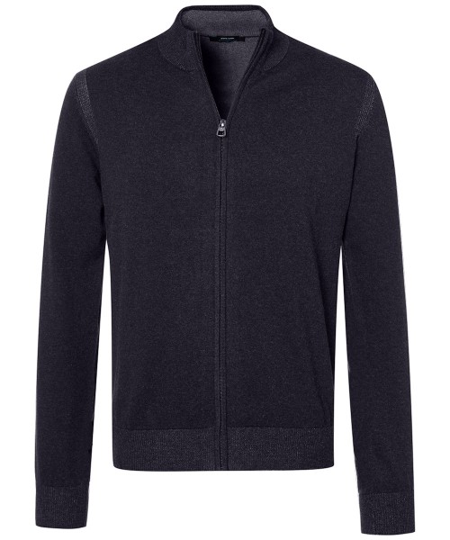 PIERRE CARDIN Strickjacke Stehkragen marine 55309 12548.3000 - TRAVEL COMFORT