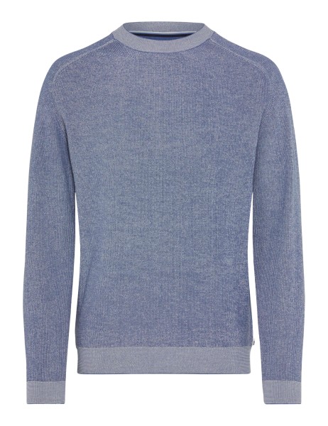 BRAX ROB Strickpullover Rundhals ice blue 70131400 27-3078-27