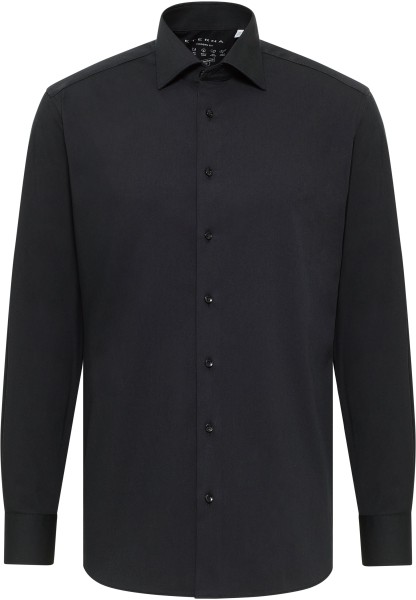ETERNA COMFORT FIT Performance Shirt Langarm Hemd schwarz twill 4194-39-E17K