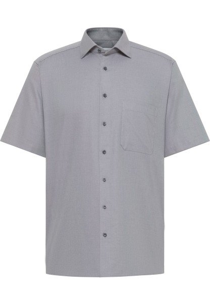 ETERNA COMFORT FIT Kurzarm Hemd grau twill 8202-33-K19K