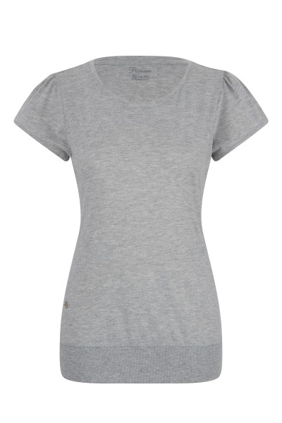 PIONEER WOMEN JERSEY MELE Kurzarm T-Shirt hellgrau 1301 301.9010