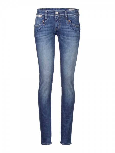 HERRLICHER PIPER Slim Organic Denim blue sea 5650-OD100-879