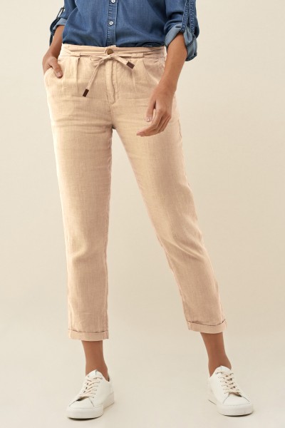 SALSA JEANS JUNE JOGGER LEINEN beige 122843.1032
