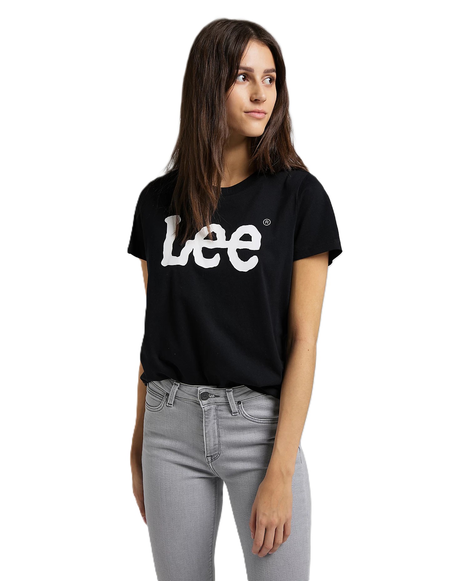 LEE LOGO TEE Kurzarm T-Shirt black L42UER01 112109467 | Lee | T