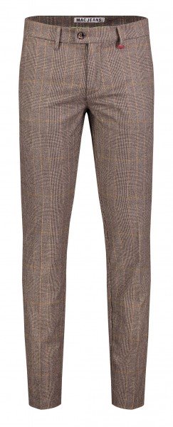 MAC LENNOX dark taupe check 6344-00-0732L 272K