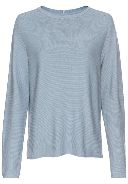 CAMEL ACTIVE SWEATSHIRT Rundhals Pullover soft blue 309580 4K88.42
