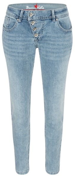 BUENA VISTA MALIBU CROPPED faded blue 888 B5826 369.5978 - Stretch Denim