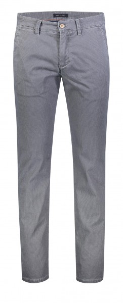 MAC LENNOX tin grey indigo 6365-00-0664L 043I - MINIMAL PRINTED SATIN