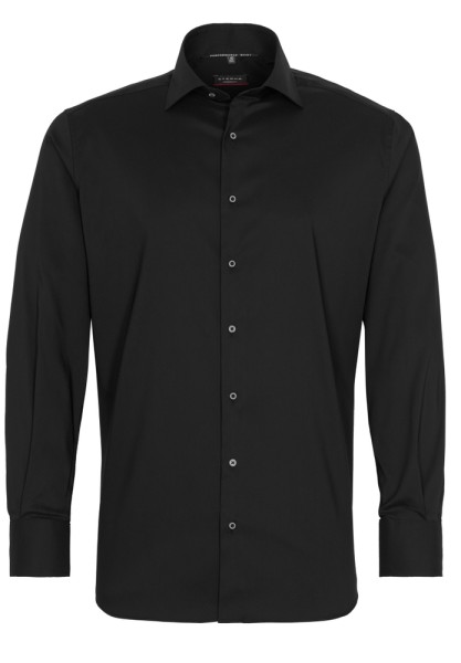 ETERNA COMFORT FIT Performance Shirt Langarm Hemd schwarz twill 3377-39-E17K