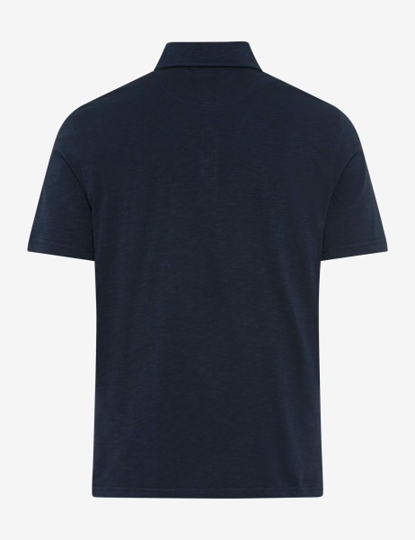 BRAX PAVO Poloshirt navy 70440300 70-0061-23 - Cotton Slub