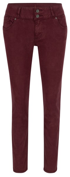 BUENA VISTA TUMMYLESS bordeaux 2509 B5664 4212.8996 - Jacquard Twill