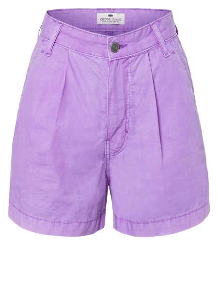 CROSS JEANS PLEATED CHINO SHORT lilac B596-011