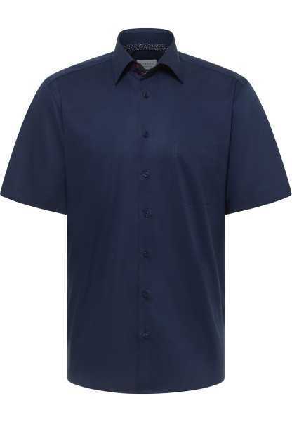 ETERNA MODERN FIT Kurzarm Hemd marine popeline 1482-19-C181 - Dynamic Cotton