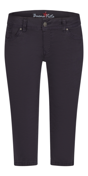 BUENA VISTA MALIBU-ZIP CAPRI dark blue 888 B5935 4003.1177 - Stretch Twill
