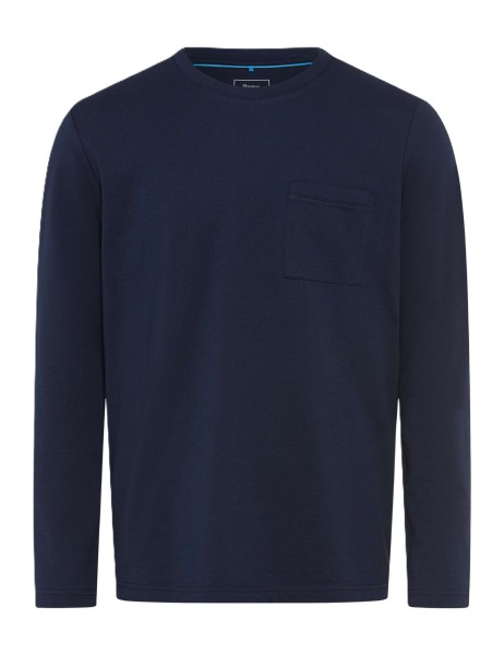 BRAX TIMON BT Longsleeve Rundhals universe 70819300 27-4648-24 - WARM TEC