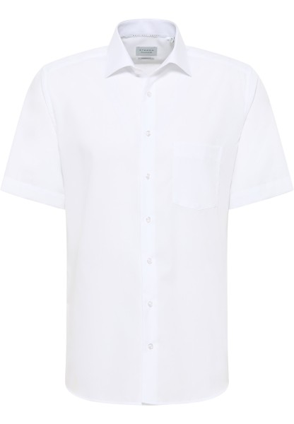 ETERNA MODERN FIT Kurzarm Hemd weiss popeline 1100-00-C19K - MASTERPIECE