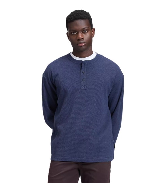 LEE LS HENLEY Langarm Pullover indigo heather 112386333